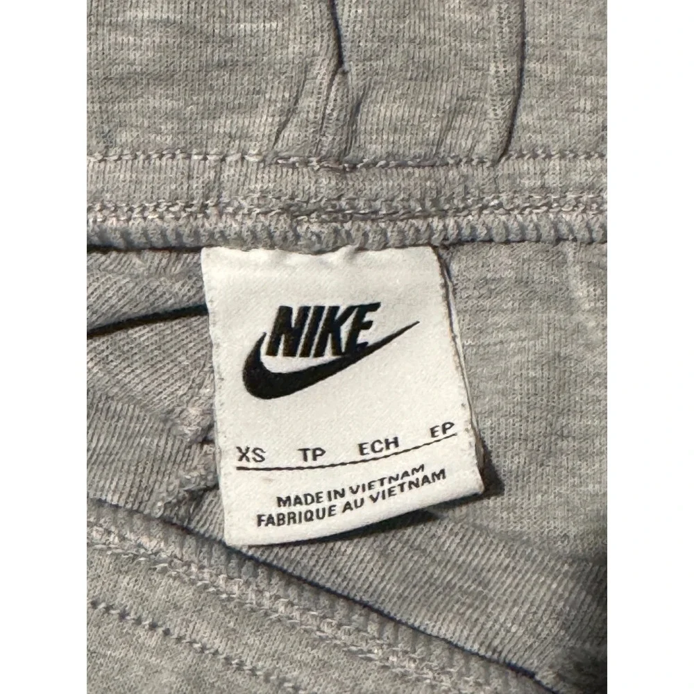 Nike Kids Gray Jogger Sweatpants Drawstring‎ Sportswear XS